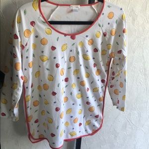 Lake pajamas pima long set in fruit